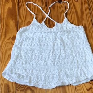 Hollister tank top crop